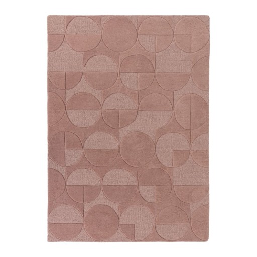 Covor din lână Flair Rugs Gigi, 200 x 290 cm, roz