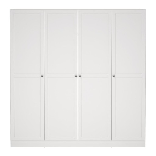 Șifonier alb 195,5x200 cm Billund – Tvilum