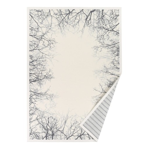 Covor reversibil Narma Puise, 140 x 200 cm, alb