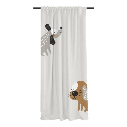 Draperie pentru copii 250x110 cm Woof Woof - Butter Kings