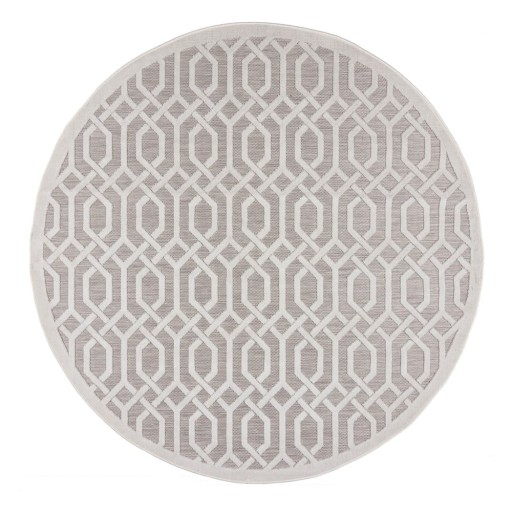 Covor de exterior bej rotund ø 160 cm Mondo - Flair Rugs