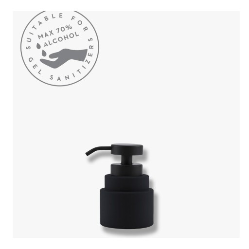 Dozator de săpun lichid negru din ceramică 200 ml Shades – Mette Ditmer Denmark