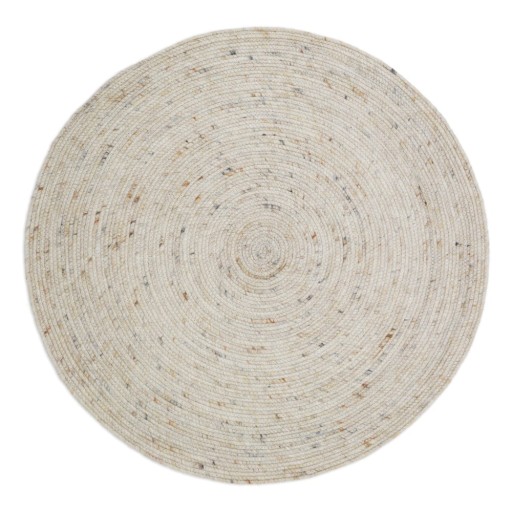 Covor pentru copii crem ø 140 cm Neethu Avoine – Nattiot