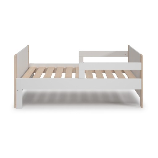 Pat pentru copii variabil alb-natural 90x140/190 cm Willi - Marckeric
