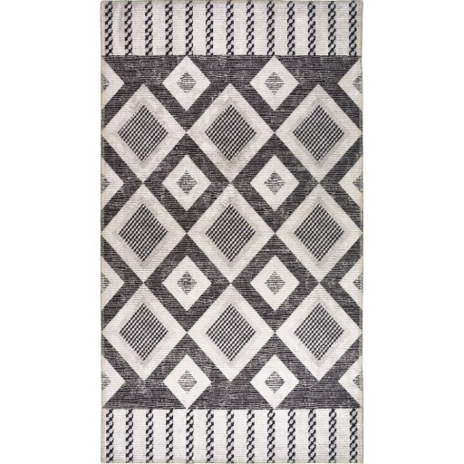 Covor gri lavabil 150x80 cm - Vitaus