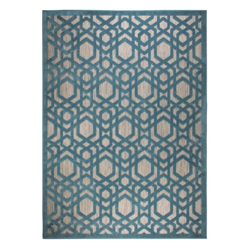 Covor de exterior albastru 170x120 cm Oro - Flair Rugs