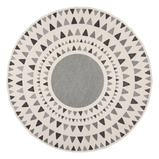 Covor de exterior gri rotund ø 160 cm Shadow – Flair Rugs