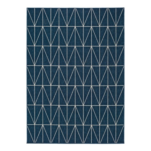 Covor pentru exterior Universal Nicol Casseto, 80 x 150 cm, albastru