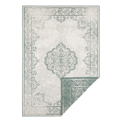 Covor adecvat pentru exterior NORTHRUGS Cebu, 160 x 230 cm, verde-crem