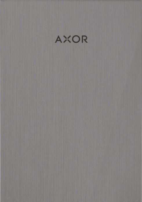 Placa superioara decorativa crom negru periat pentru baterie bideu Hansgrohe Axor MyEdition