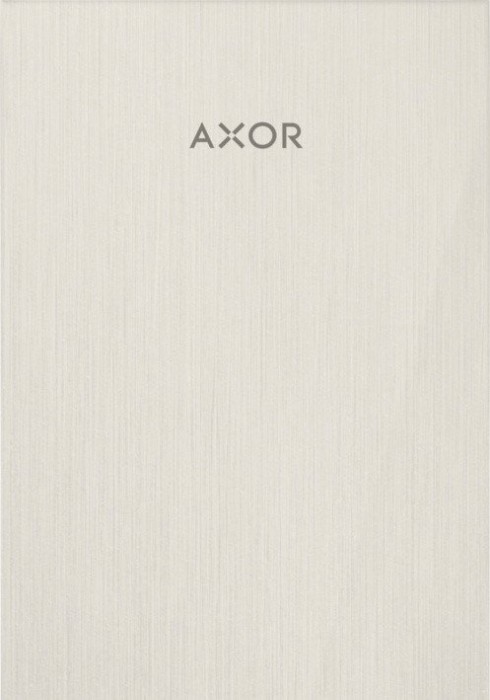 Placa superioara decorativa culoare inox pentru baterie bideu Hansgrohe Axor MyEdition