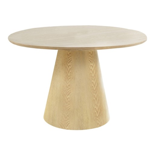 Masă de dining rotundă cu blat cu aspect de lemn de frasin ø 120 cm Bolton – House Nordic