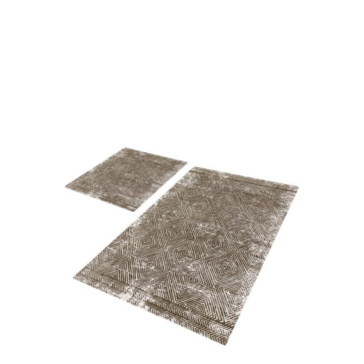 Covorașe de baie maro 2 buc. 60x100 cm – Mila Home