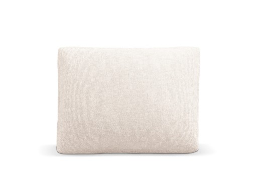 Perna decorativa, Camden, Cosmopolitan Design, 40x60x11 cm, tesatura chenille, bej deschis