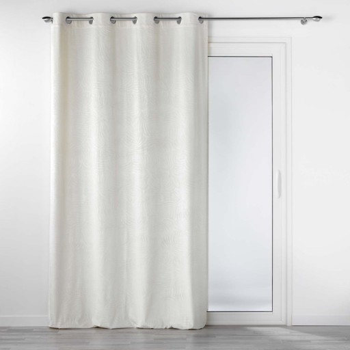Draperie crem din catifea 140x240 cm Analia – douceur d'intérieur