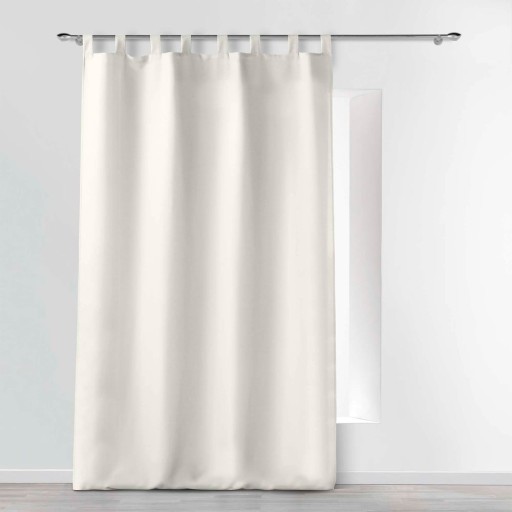 Draperie crem 140x260 cm Essentiel – douceur d'intérieur