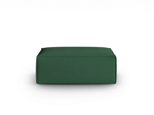 Taburet, Mackay, Cosmopolitan Design, 100x69x40 cm, catifea tricotata, verde