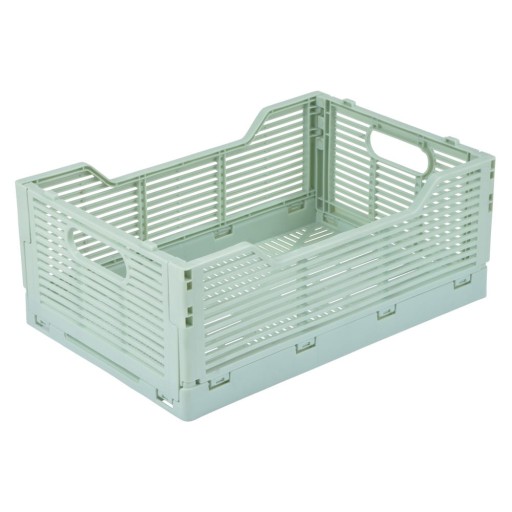 Cutie de depozitare verde-mentă din plastic 30x20x11.5 cm – Homéa