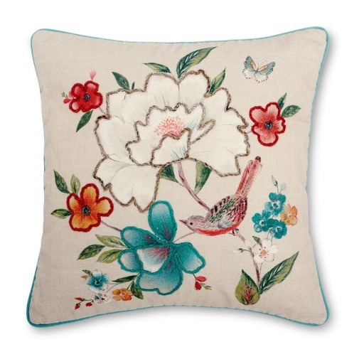 Pernă decorativă 45x45 cm Pippa Embroidered – Catherine Lansfield