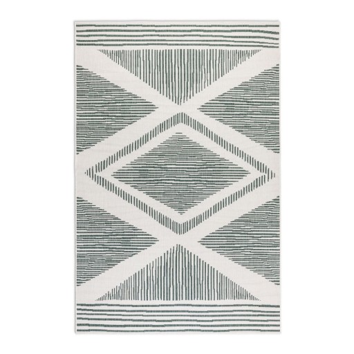 Covor de exterior verde/crem 120x170 cm Gemini – Elle Decoration