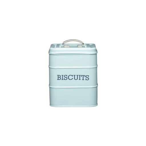 Cutie metalică pentru biscuiți Kitchen Craft Nostalgia, albastru