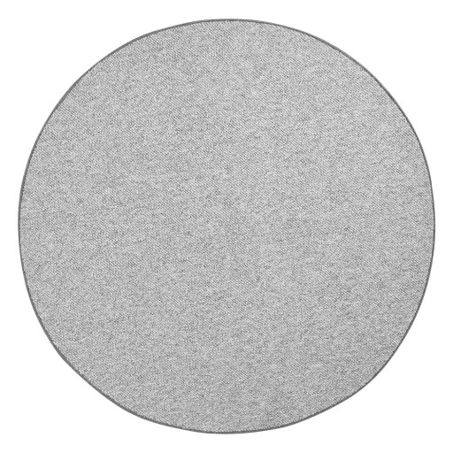 Covor gri rotund ø 200 cm Wolly – BT Carpet