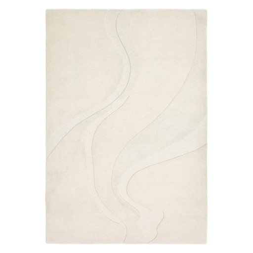 Covor alb din lână 120x170 cm Olsen – Asiatic Carpets