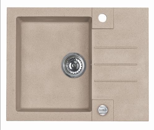 Chiuveta bucatarie Alveus Rock 30 595x475mm Granital A55 Beige Melange