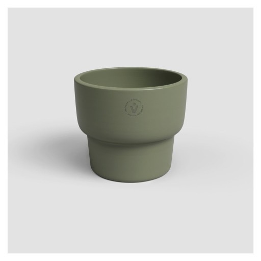 Ghiveci din ceramică făcut manual ø 17 cm Echo – Artevasi