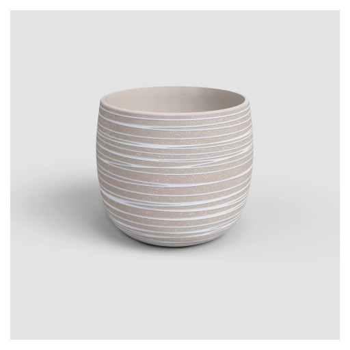 Ghiveci din ceramică făcut manual ø 16 cm Dóris – Artevasi