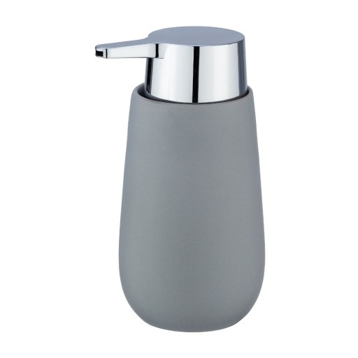 Dozator de săpun lichid gri din ceramică 320 ml Badi – Wenko