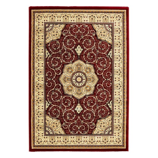 Covor Think Rugs Heritage, 140 x 80 cm, roşu